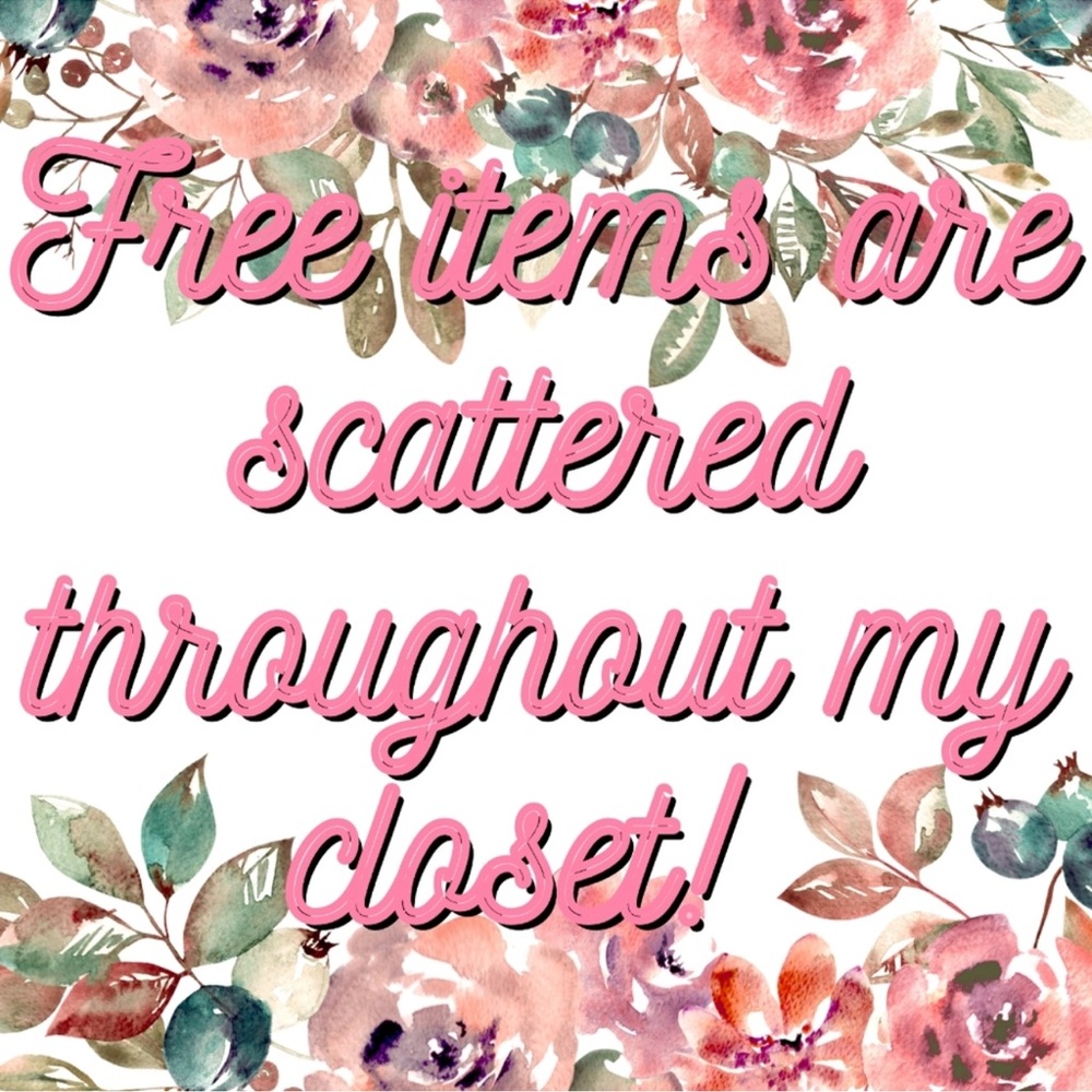 Free Items in My Closet When Bundled With a $30-$35 Purchase! 💖 🤗